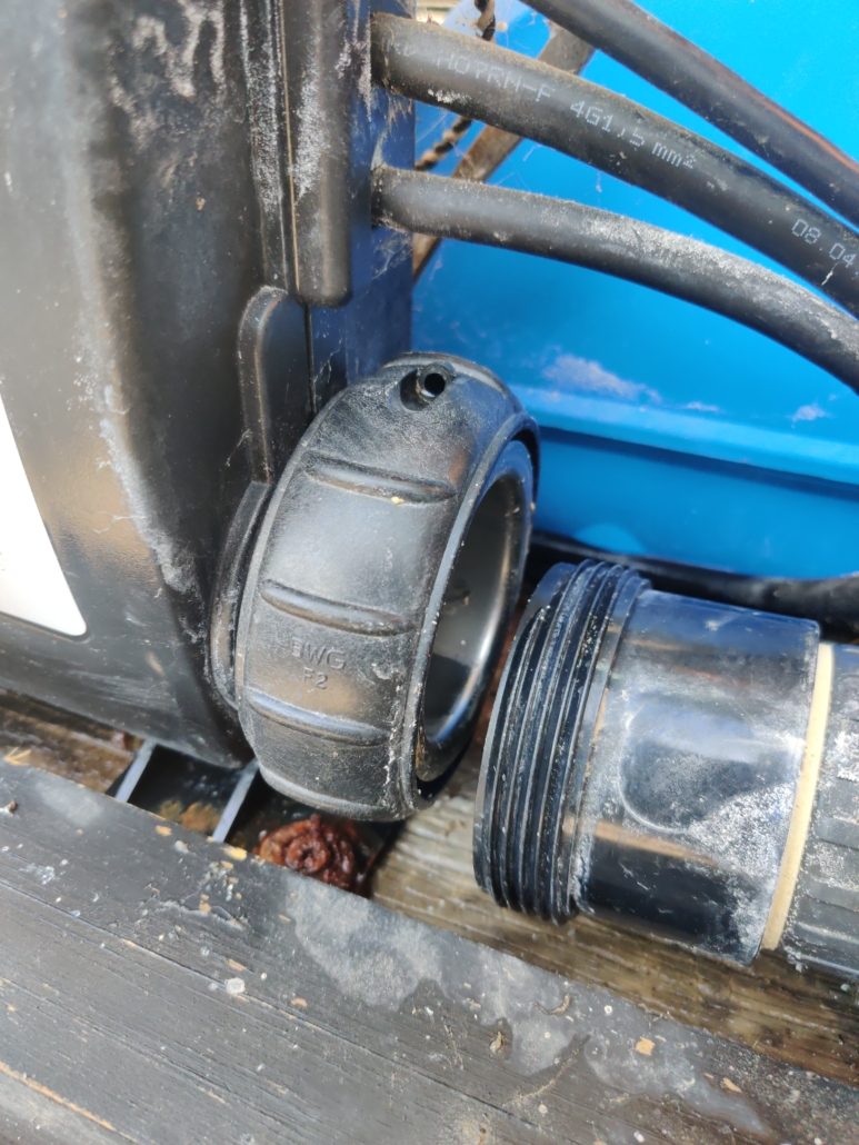 undichter Whirlpool